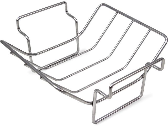 Big Green Egg® Small Stainless Steel Rib and Roast Rack-0