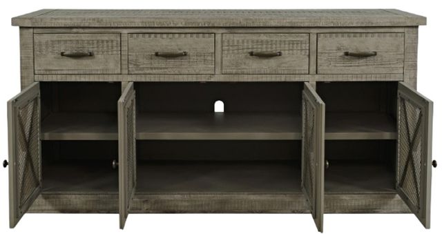 Jofran Inc. Telluride Driftwood 4-Drawer Server-3