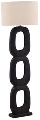 Dovetail Furniture Kelvin Black Floor Lamp-0