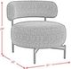 Elements International Antonia Black Swivel Chair-2