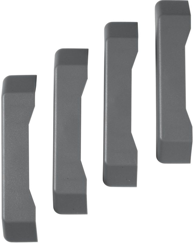 Gladiator® 4 Pack Charcoal GearTrack® Channel End Cap-0