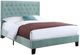 Emerald Home Amelia Light Blue Queen Upholstered Panel Bed-0
