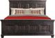 Elements International Morrison Dark Wood King Bed-1