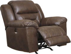 Signature Design by Ashley® Stoneland Chocolate Power Rocker Recliner