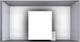 Vent-A-Hood® 36" White Air Recovery System (ARS) Wall Mount Liner Insert-2