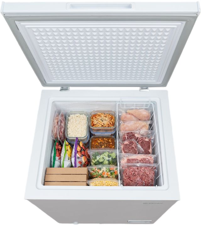 Element® 22" 3.5 Cu. Ft. White Convertible Chest Freezer-4