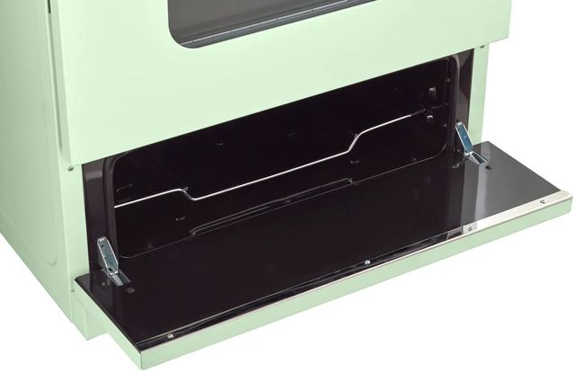 Unique Appliances 30" Summer Mint Green Classic Retro Off-grid Freestanding Gas Range-3