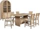 Coaster® Kailani 8-Piece Beige Full Dining Room Set-0