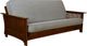 Kodiak Furniture Alexa Black Walnut/Natural Beauty Cloud Full Futon-0