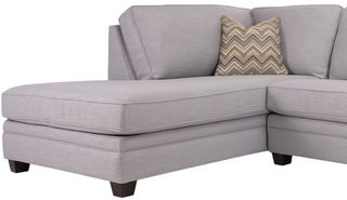 Decor-Rest® Furniture LTD 2696 Gray Left-Arm Facing Corner Chaise