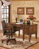 Signature Design by Ashley® Hamlyn 2-Piece Medium Brown Office Set-3