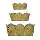 A & B Home 3-Piece Gold Planter Set-2