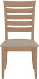 Canadel Gourmet 9208 Pecan Washed Upholstered Dining Side Chair-1