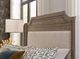American Drew® Carmine Engels Latte Queen Upholstered Panel Bed-2