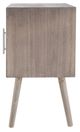 A & B Home Taupe Bedside Table-3