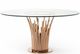 VIG Furniture Modrest Glass/Rosegold Round Dining Table-0