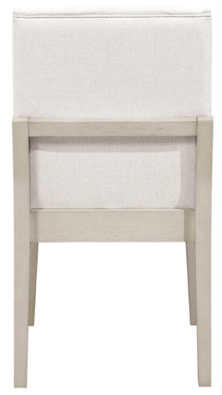 Homelegance® Tundra Antique White/Ivory Side Chair-4