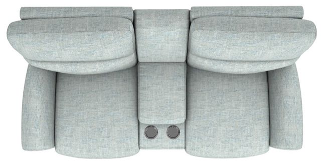 La-Z-Boy® Robin Mist Power Reclining Loveseat with Console, Headrest, and Lumbar-4