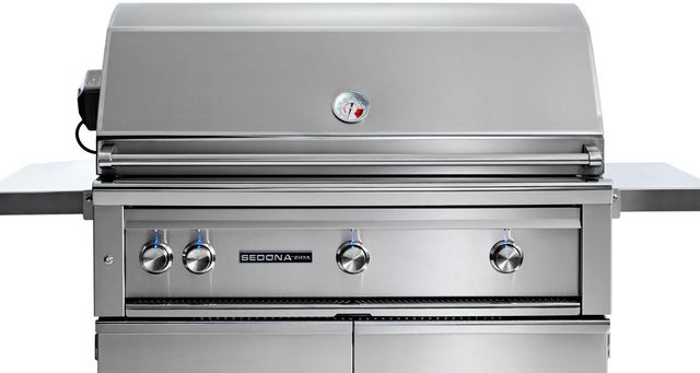 Lynx® Sedona 42" Stainless Steel Freestanding Grill-3