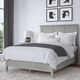 Modus Furniture Grace Elephant Grey Queen Panel Bed-1