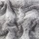 Olliix by Madison Park Zuri Grey 60x70" Polyester Faux Tip Dyed Brushed Long Fur Throw-0