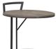 Fairfield® Arcadian Burnished Oak Drink Table with Black Base-1