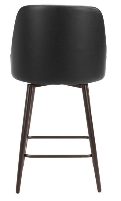 Zuo® Modern Keppel Black Swivel Counter Stool-3
