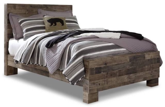 Benchcraft® Derekson 6-Piece Multi Gray Full Youth Panel Bed Set-1