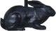 Crestview Collection Rabbit Black Table Lamp-2