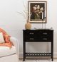 Powell® Blume Antique Black Console-1