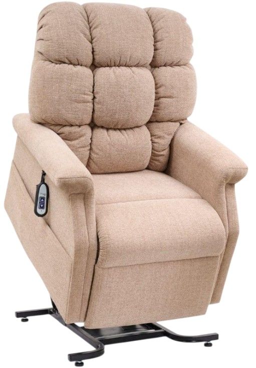 UltraComfort™ Aurora Sandstorm Small Power Lift Recliner-1