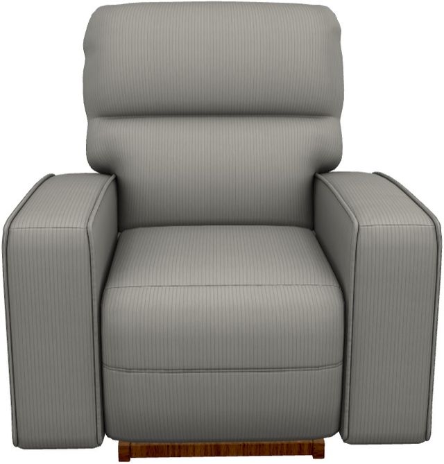 La-Z-Boy® Maddox Pebble Power Rocking Recliner with Headrest and Lumbar-1