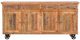 YHD Beige Mobile Storage Console-1