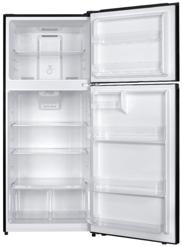 Verona® 28” 17.6 Cu. Ft. Black Top Freezer Refrigerator-1
