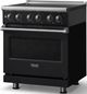 Viking® 5 Series 30" Onyx Pro Style Electric Range with Polished Chrome Trim-2