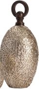Crestview Collection Tinsdale 2-Piece Silver Leaf Vase Set-1