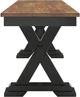 Signature Design by Ashley® Wildenauer Black/Brown Large Counter Dining Bench-3