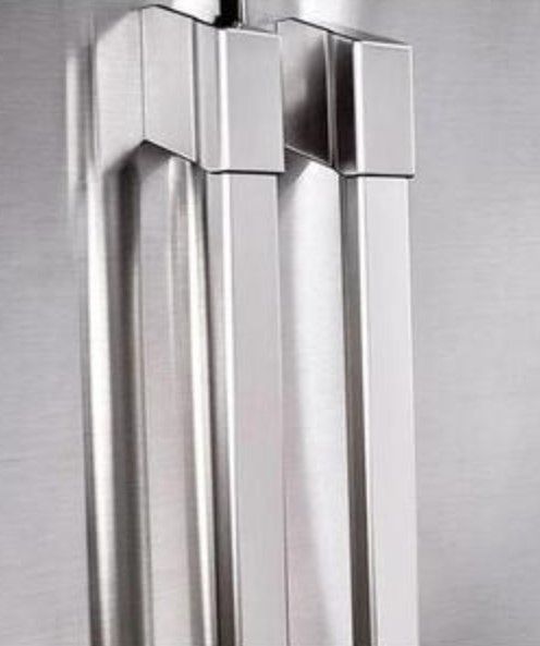 Dacor® Silver 36" French Door Refrigerators Handle -0