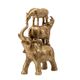 A & B Home Metallic Copper Stacking Animals-1