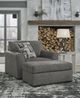 Signature Design by Ashley® Gardiner Pewter Chair and a Half-4