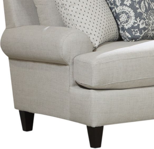 Fusion Furniture 7005 Prelude Feather 3-Piece L-Shaped Sectional-1