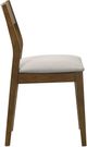 Coaster® Almonte Beige/Dark Brown Dining Side Chair-2