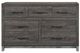 Homelegance® Zephyr Antique Silver/Brownish Gray Dresser-2