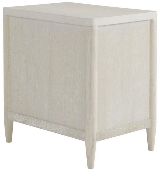 Riverside Furniture Maren White Sand Chairside Table-3