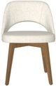 Amisco Scheila Cashew/Whisper Dining Side Chair-1