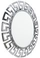 A & B Home Nickel Cut Out Mirror-0