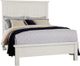 Artisan & Post by Vaughan-Bassett Maple Road Soft White Queen Panel Mansion Bed-0