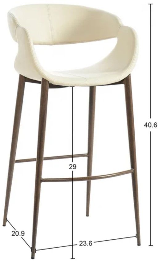 Stylecraft Light Beige Bar Stool-2