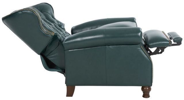 BarcaLounger® Presidential Highland Emerald Leather Manual Recliner-1