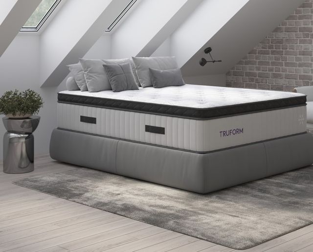 Sherwood® Bedding Truform Momentum 13.5" Wrapped Coil Medium Pillow Top Queen Mattress -1